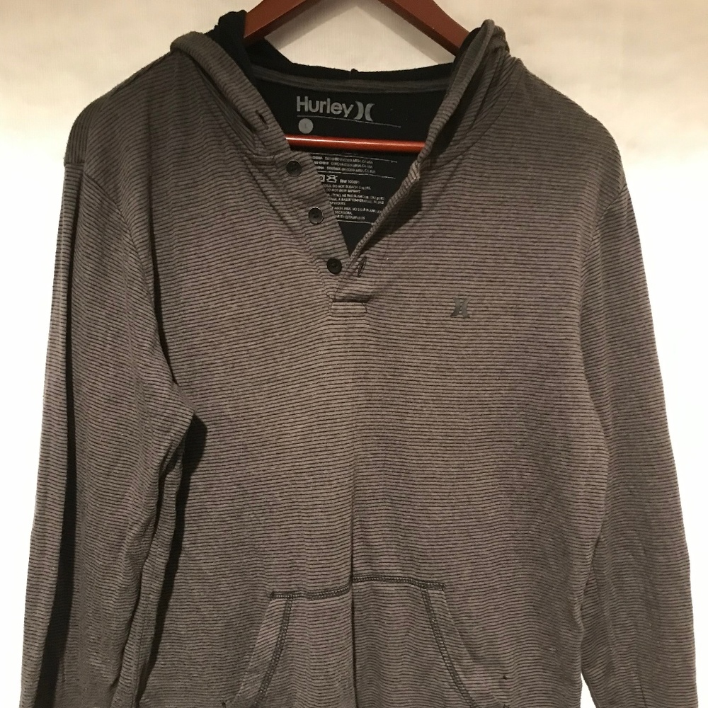 Hurley Striped Light Hooded Sweatshirt